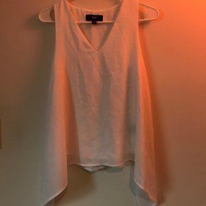 White Tank Top Blouse